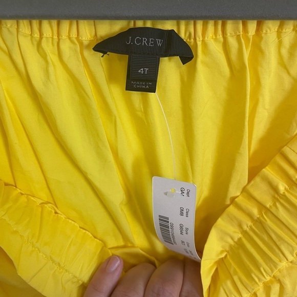 J. Crew Bright Yellow Gathered Dress - Picture 3 of 4